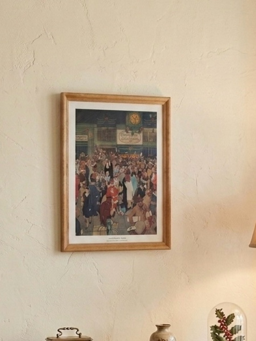 Norman Rockwell "Union Station, Chicago" Framed Print